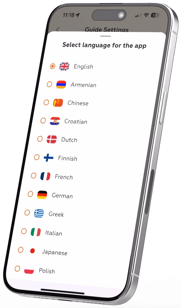 Flerspråkigt Stöd Phone Mockup